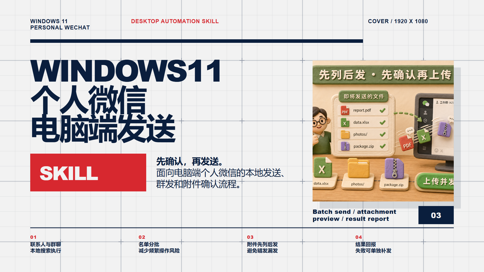 Windows11 个人微信电脑端发送 Skill 封面图